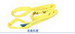 Poliestere resistente dell'abrasione intorno alle imbracature lunghezze di 20m - di 1m larghezza di 300mm - di 25mm