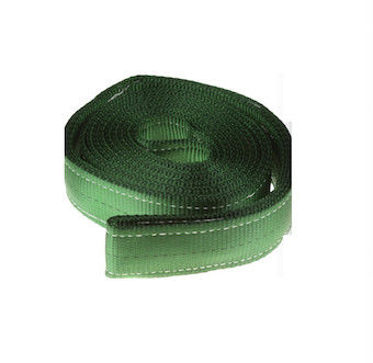EN 1492-1 4 Tonne Cintura piatta con cinghia a doppio strato Cintura verde con cinghia di sollevamento in poliestere