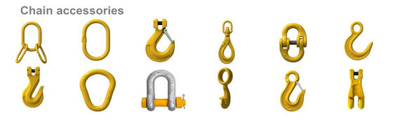 l'imbracatura di catena continua di 24mm, ISO1835 le imbragature a catena di acciaio legato