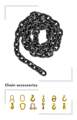 36mm imbragatura a catena di sollevamento, imbragatura a catena della singola gamba dell'acciaio legato
