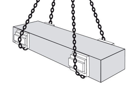 imbragatura a catena di sollevamento del grado 80 di 26mm con gli accessori a catena