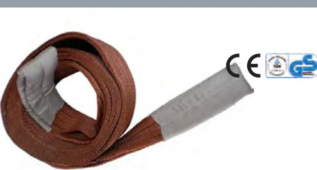 2000 kg di resistenza di lavoro Flat Webbing Sling - Fattore di sicurezza 6:1 per applicazioni pesanti