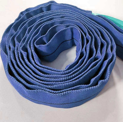 Sling di fibra di poliestere blu ad alta tenacia larghezza 240 mm