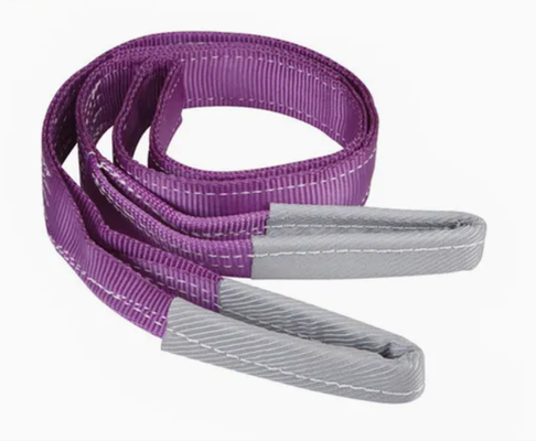 Fascetta di sollevamento in poliestere blu ad alta tenacità – Larghezza 240 mm | Soluzione di sollevamento per carichi pesanti