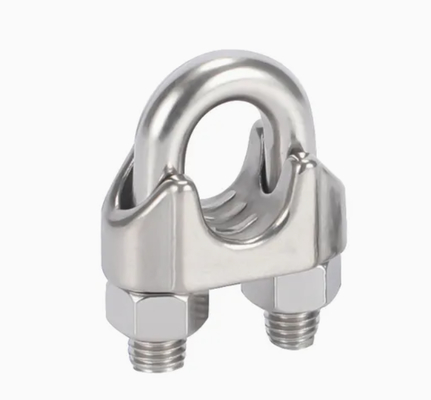 Acciaio inossidabile galvanizzato cavo di filo malleabile tubo clip tubo di presa SS304 U bullone