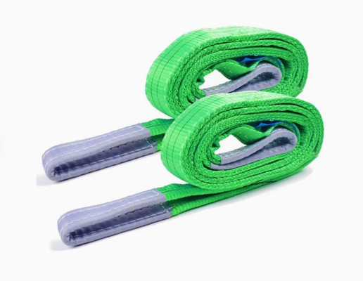 Standard EN Secondo la norma EN1492-1 Polyester Double Ply Lifting Webbing Sling