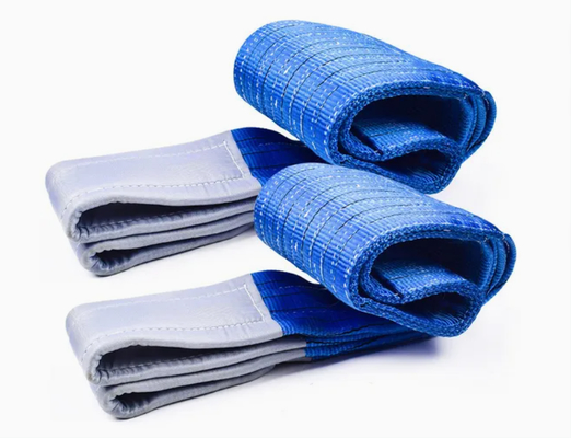 Standard EN Secondo la norma EN1492-1 Polyester Double Ply Lifting Webbing Sling