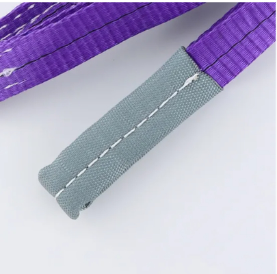 Fettuccia di sollevamento in poliestere blu ad alta tenacità (larghezza 240 mm) – 16.000 kg SWL | Certificata e resistente