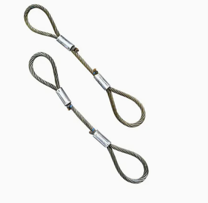 Sling di filo galvanizzato per sollevamento e sollevamento. Sicurezza e durata superiori.