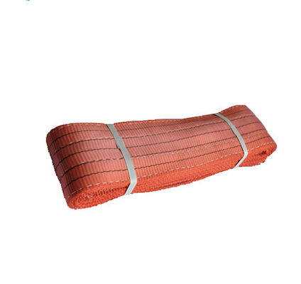 Fattore di sicurezza Poliester Sling Flat Webbing senza fine per applicazioni pesanti