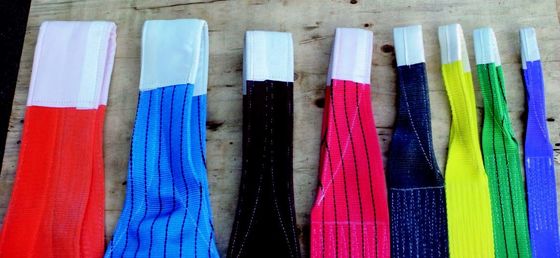 2T resistenza alla rottura poliestere webbing Sling 25mm larghezza per la gestione del materiale sicuro e durevole