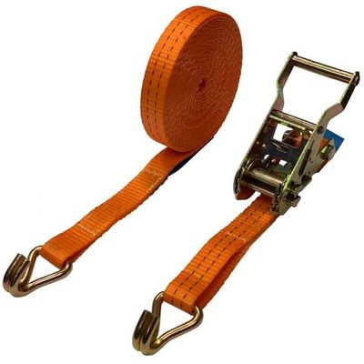 Limite di carico di lavoro 833 libbre cinghiale a ratchet con ganci S e materiale poliestere resistente