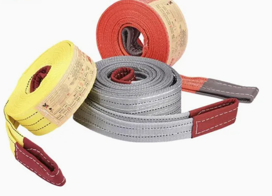 Sling rotonde in poliestere da 5 tonnellate di qualità superiore progettate per l'eccellenza nel sollevamento di carichi pesanti